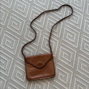 Vintage Brown Leather Purse